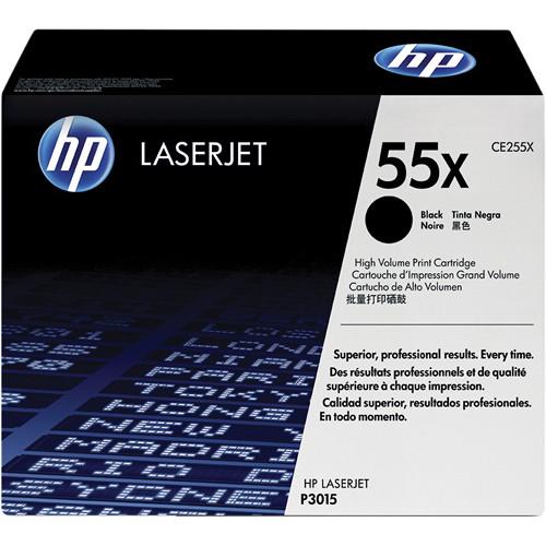 HP 55X High-Capacity Black LaserJet Toner Cartridge