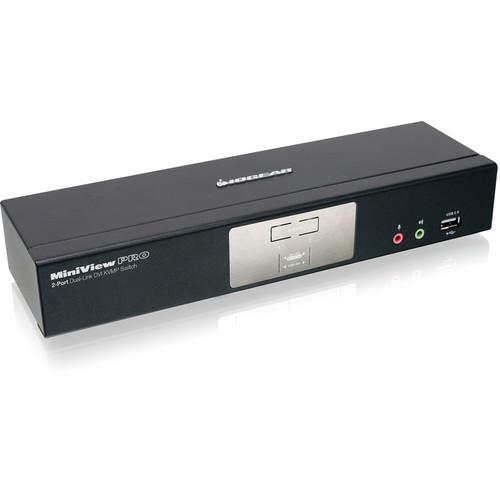 IOGEAR 2-Port Dual-Link DVI KVMP Pro with 7.1 Audio