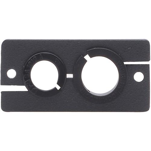 Kramer WCP-21 9 & 12.5mm Dual Cable Pass-Through Wall Plate Insert