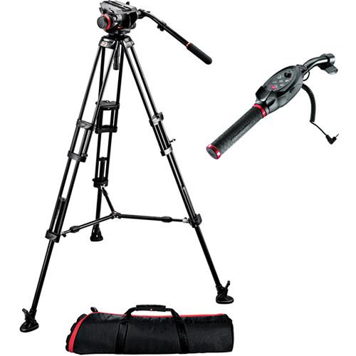 Manfrotto Deluxe Blackmagic Cinema Tripod Bundle