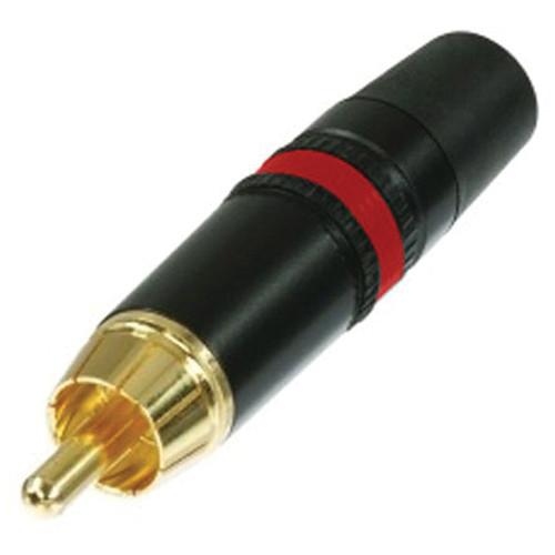 Neutrik NYS373-2 REAN DIN Red RCA Plug w Gold Contacts