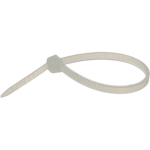 Pearstone 4" Plastic Cable Ties - Clear