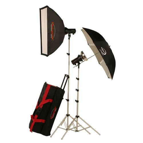 Photogenic AKC645K 645W s Basic Studio 2 Light Soft Box Kit