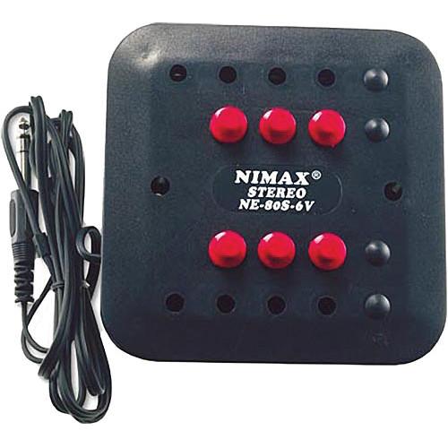 AmpliVox Sound Systems SL1004 6-Station Stereo Headphone Jack Box with Volume Controls