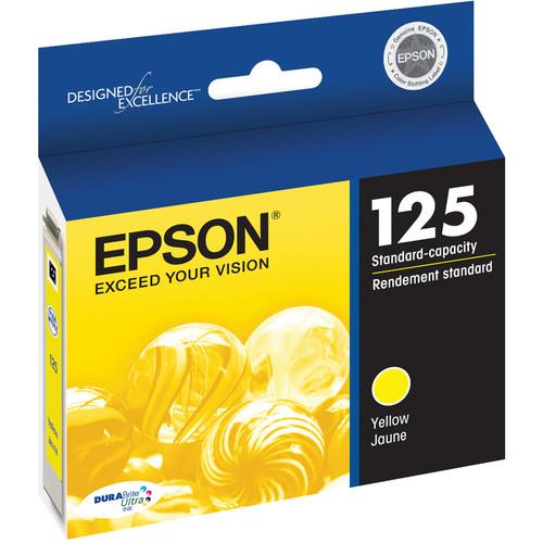 Epson 125 Yellow Ink Cartridge