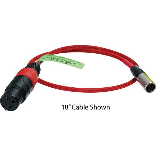 Laird Digital Cinema Mini XLR Male to XLR Female Analog for Red One Camera Audio Input Cable - 5 Foot