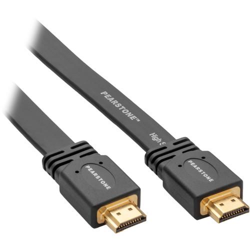Pearstone Flat High-Speed HDMI to HDMI Cable with Ethernet - 6