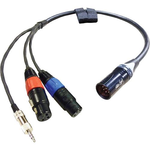 Peter Engh M3 Quick Release Mixer End - Dual XLR 3-F to XLR 7-M with 3.5mm Return