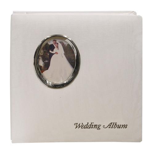Pioneer Photo Albums WF5781-ST Oval Framed Wedding Album