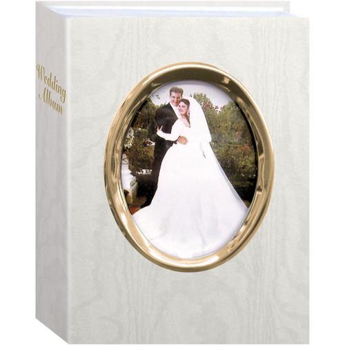 Pioneer Photo Albums WFM46-G Oval Framed Wedding Album
