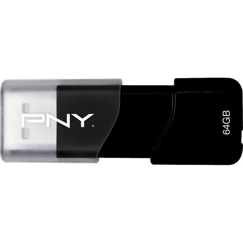 PNY Technologies 64GB Attaché USB 2.0 Flash Drive