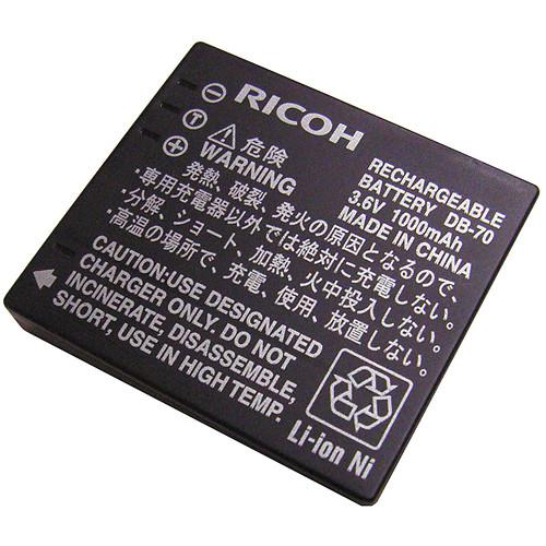 Ricoh DB-70 Li-Ion Rechargeable Battery