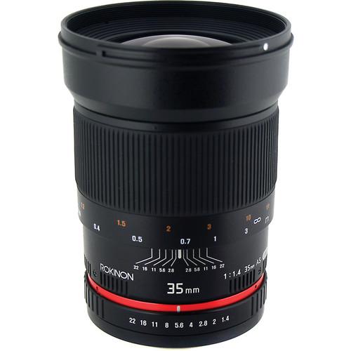 Rokinon 35mm f 1.4 Wide-Angle US UMC Aspherical Lens for Olympus 4 3