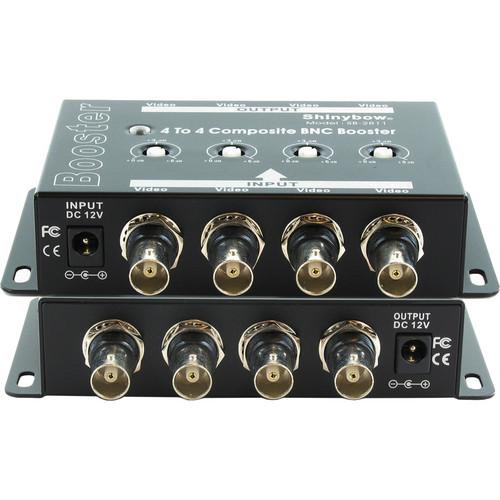 Shinybow SB-2811 4 x 4 Composite Video Booster