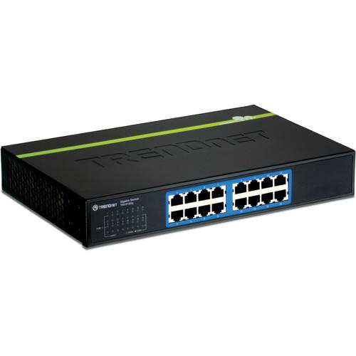 TRENDnet TEG-S16Dg 16-Port GREENnet Gigabit Ethernet