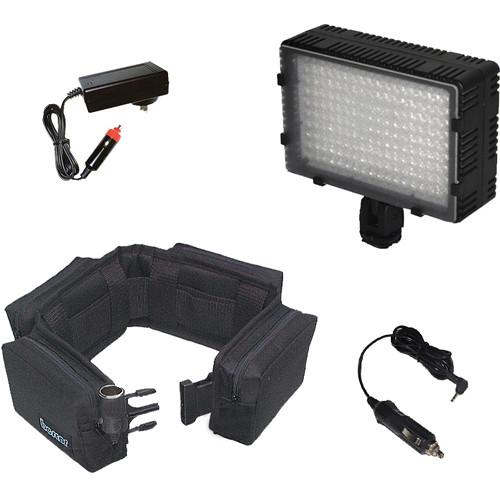 Bescor Extended Battery Kit for 180W Powered-On Camera LED Light