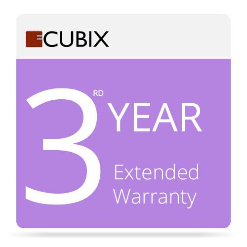 Cubix 3rd Year Extended Warranty for Rackmount Series II