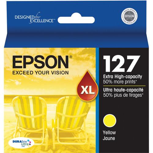 Epson T127420 127 Extra High-Capacity Yellow Ink Cartridge