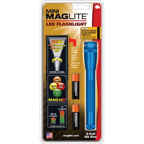 Maglite Mini Maglite 2AA LED Flashlight with Holster