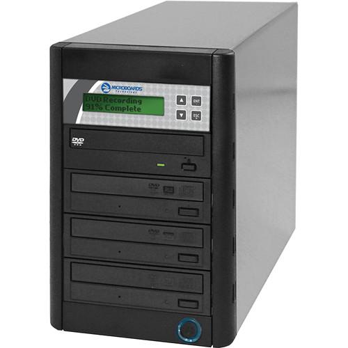Microboards QD-DVDH-123 24x 48x Standalone 1:3 DVD CD Duplicator