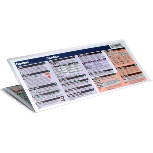 PhotoBert CheatSheet for Nikon D3000 Digital SLR Camera