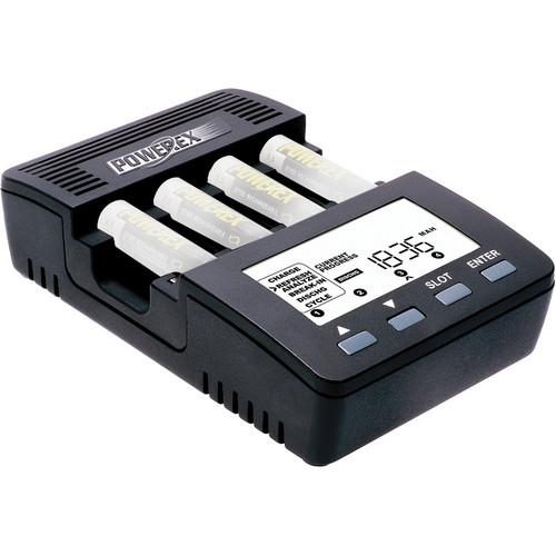 Powerex MH-C9000 WizardOne Charger-Analyzer for 4 AA AAA NiMH NiCD Batteries