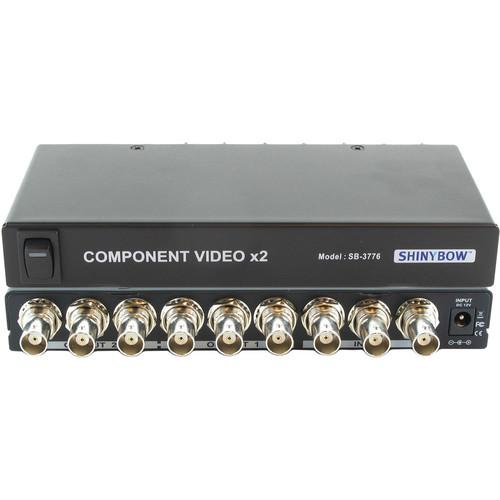 Shinybow 1 x 2 Component Video Distribution Amplifier