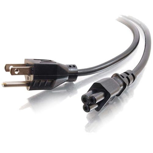C2G 6ft 18 AWG 3-Slot Laptop Power Cord