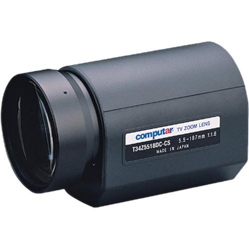 computar T34Z5518DC 1 3" DC Auto-Iris Lens