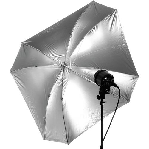 Dynalite Quad Square Umbrella - Soft Silver