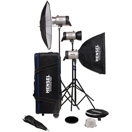 Hensel Integra 500 3 Light Kit with Stands