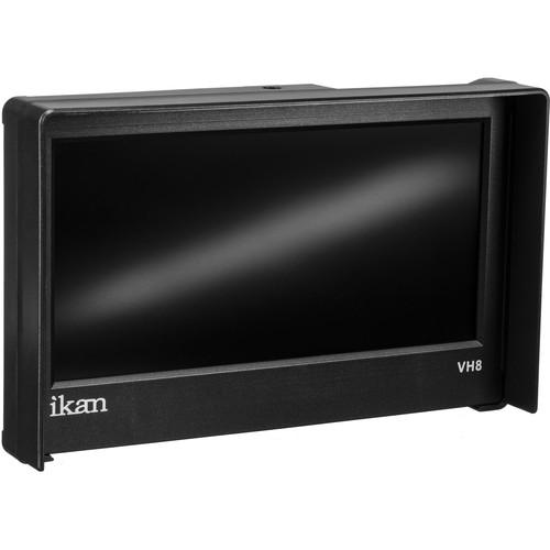 ikan VH8 8" Camera Monitor with Canon E6 Battery Plate