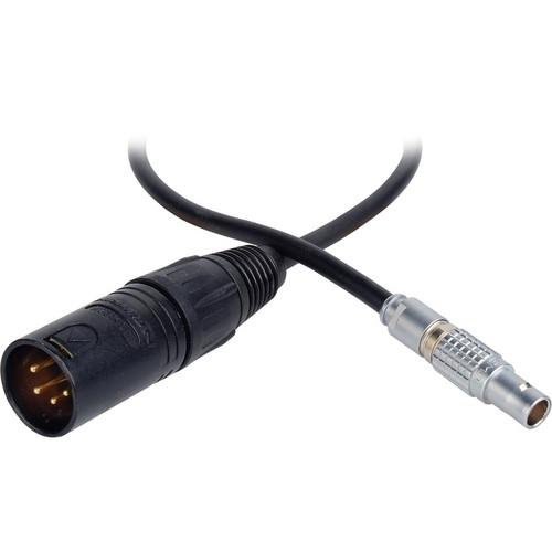 Laird Digital Cinema 4-Pin Lemo to 4-Pin XLR Power Cable for Teradek Cubes