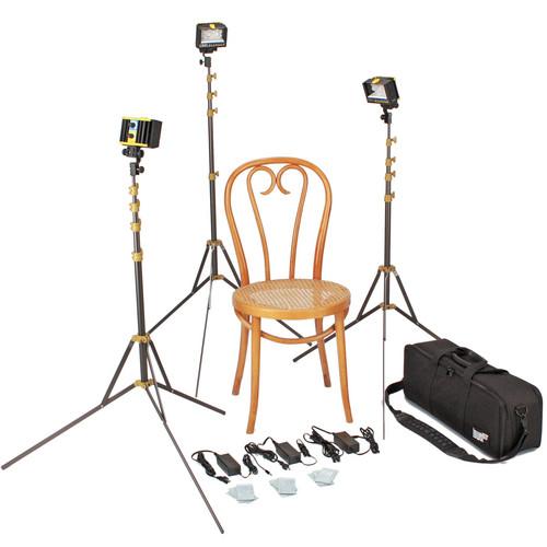 Lowel Blender 3-Light LED Kit with Soft Case