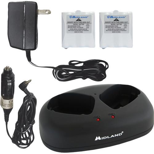 Midland AVP6 Dual Desktop Charger Kit for LXT Series