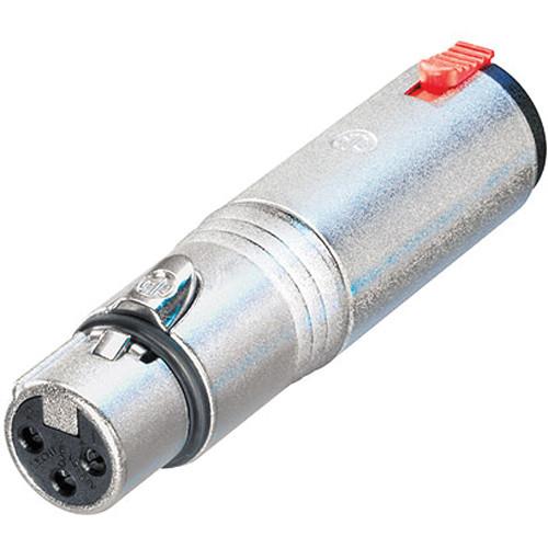 Neutrik NA3FJ 3-Pole XLR Female to 1 4" Locking TRS Jack Adapter