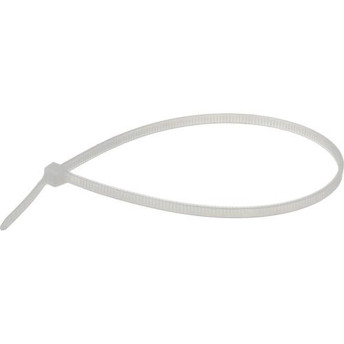Pearstone 8" Plastic Cable Ties - Clear
