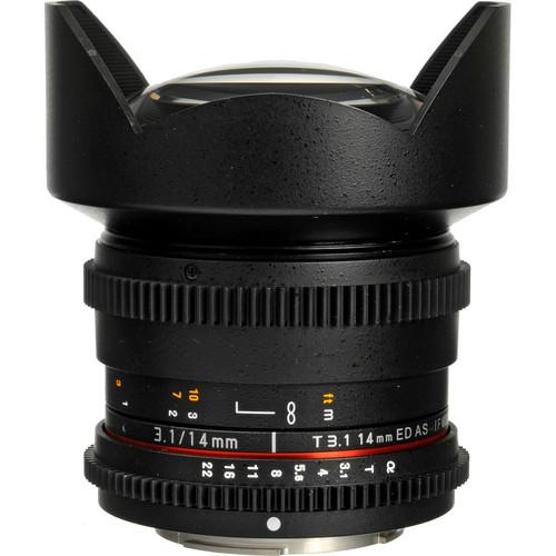 Rokinon 14mm T3.1 Cine ED AS IF UMC Lens for Sony A Mount