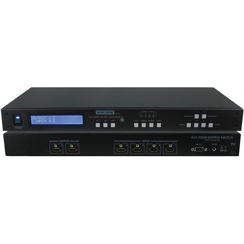 Shinybow SB-5642LCM 4 x 2 HDMI Matrix Routing Switcher