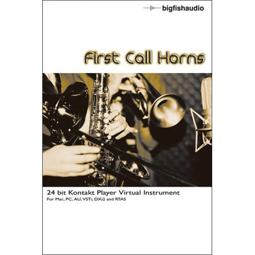 Big Fish Audio DVD: First Call Horns