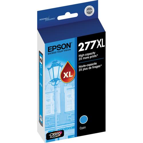 Epson 277XL High-Capacity Cyan Ink Cartridge