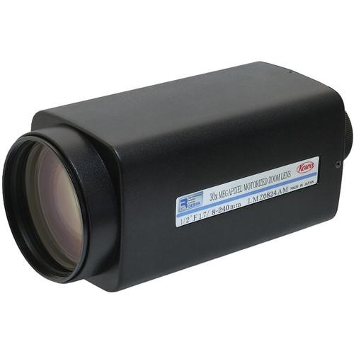Kowa LMZ0824AMPDC-XD Motorized Zoom Lens with Preset for CCTV
