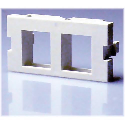 NTW 3UN B-KY2W UniMedia 1-Port Dual Keystone Blank Module