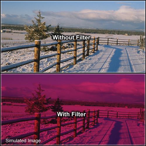 Tiffen 5.65 x 5.65" 3 Cranberry Solid Color Filter