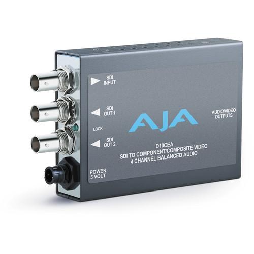 AJA HD10CEA SD HD-SDI to Analog Audio Video Converter