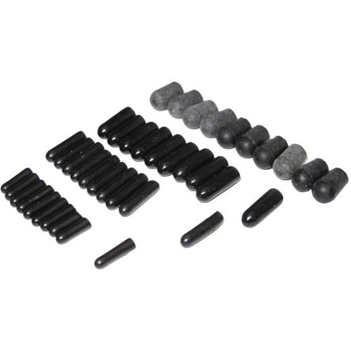 Aquatica Assorted Rubber and Vinyl Tips for Push Buttons and Levers on Underwater Housings