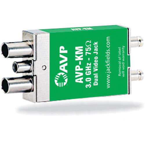AVP AVP-KM 3GHz Non-Normaled Non-Terminating Microsize Dual Video Jack