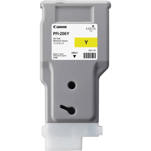Canon PFI-206 Yellow Ink Cartridge
