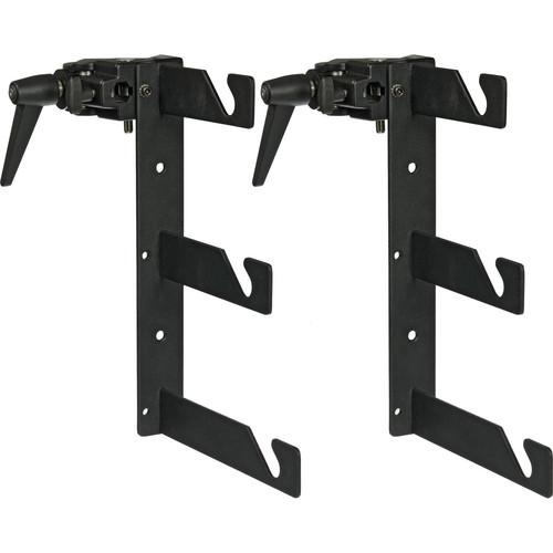 Impact Triple Background Hooks with Super Clamps - Pair