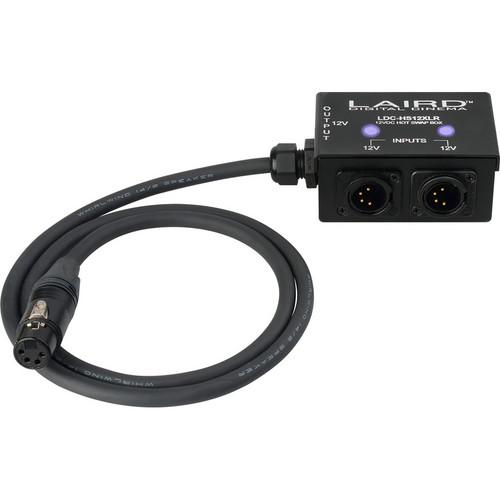 Laird Digital Cinema 12 V Twin Input 4-Pin XLR Power Box